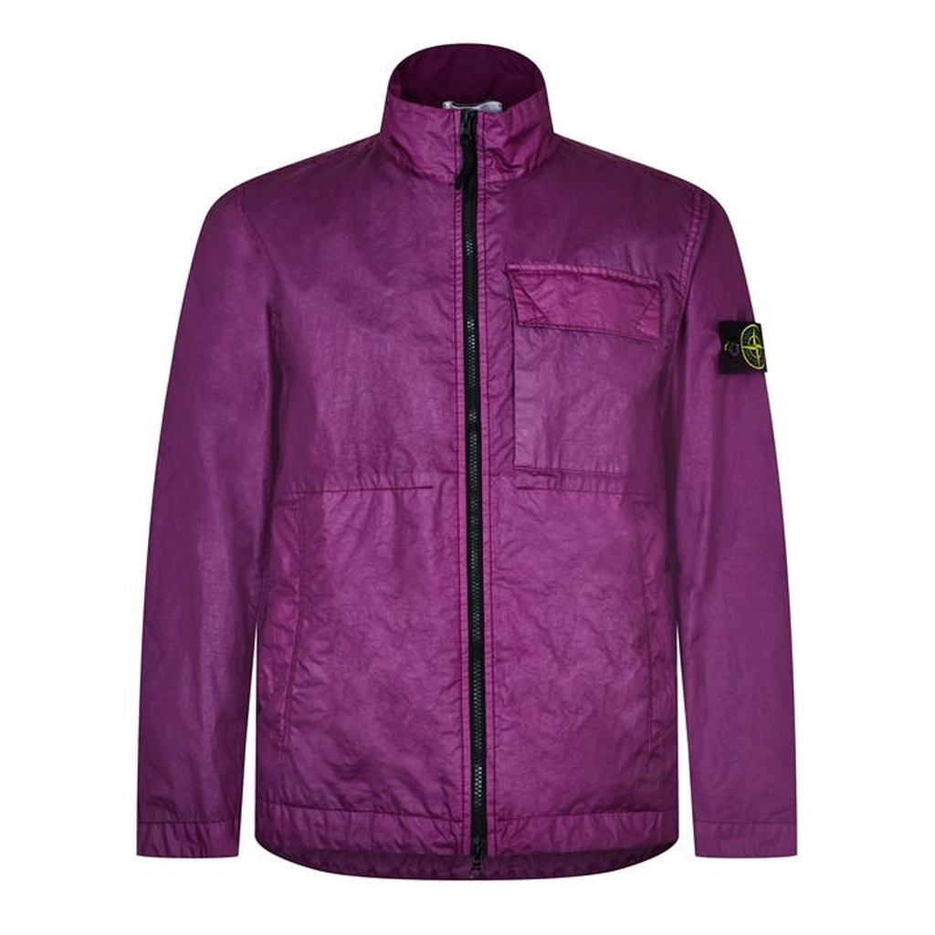 Stone Island Pocket Overshirt - Purple